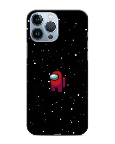 Чехол для iPhone 13 Pro с картинкой «Красный Among Us» Чехол для iPhone 13 Pro с картинкой «Красный Among Us»