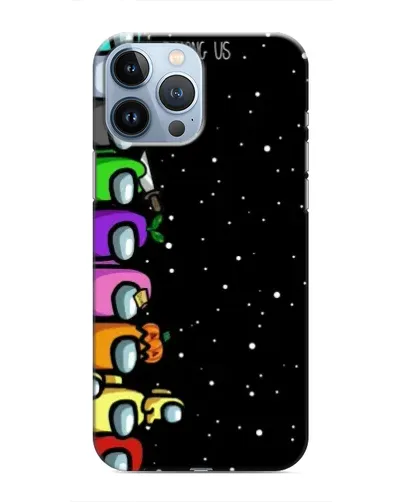 Чехол для iPhone 13 Pro с картинкой «Команда Among Us» Чехол для iPhone 13 Pro с картинкой «Команда Among Us»
