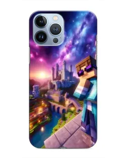 Чехол для iPhone 13 Pro с картинкой «Стив и космос»