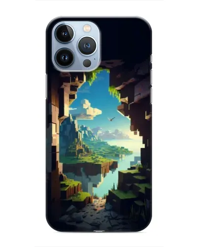 Чехол для iPhone 13 Pro с картинкой «Вид из пещеры» Чехол для iPhone 13 Pro с картинкой «Вид из пещеры»