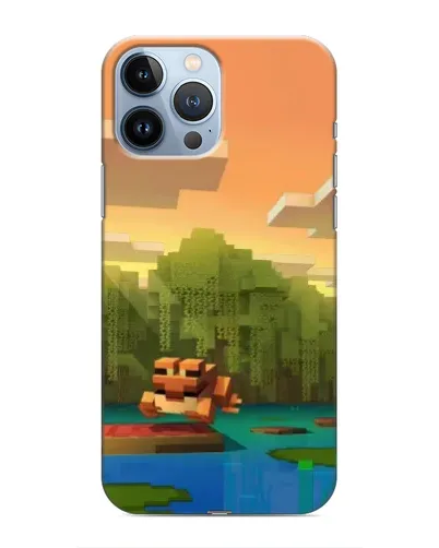 Чохол для iPhone 13 Pro з картинкою «Майнкрафт захід сонця» Чохол для iPhone 13 Pro з картинкою «Майнкрафт захід сонця»