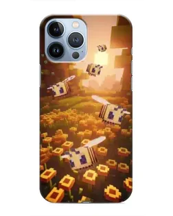 Чехол для iPhone 13 Pro с картинкой «Поле подсолнухов»