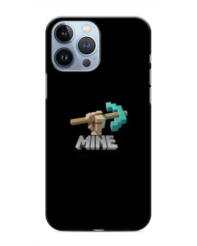 Чехол для iPhone 13 Pro с картинкой «Алмазная кирка» Чехол для iPhone 13 Pro с картинкой «Алмазная кирка»