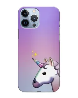 Чехол для iPhone 13 Pro с картинкой «Единорог градиент» Чехол для iPhone 13 Pro с картинкой «Единорог градиент»