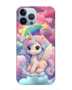 Чехол для iPhone 13 Pro с картинкой «Маленький единорог» Чехол для iPhone 13 Pro с картинкой «Маленький единорог»