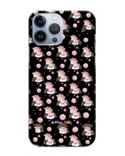 Чехол для iPhone 13 Pro с картинкой «Magic Unicorn паттерн»