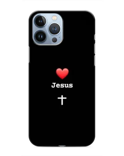 Чехол для iPhone 13 Pro с картинкой «Сердце - Jesus» Чехол для iPhone 13 Pro с картинкой «Сердце - Jesus»