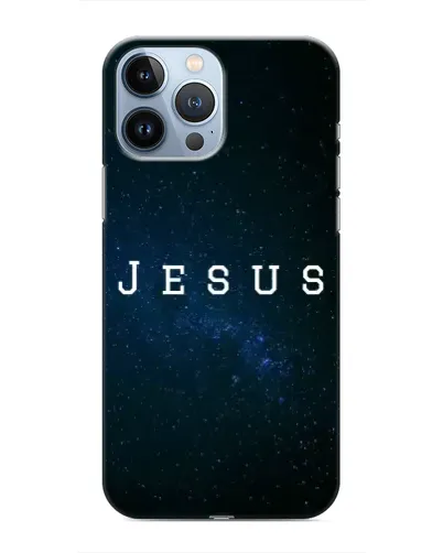 Чехол для iPhone 13 Pro с картинкой «Звездное небо Jesus» Чехол для iPhone 13 Pro с картинкой «Звездное небо Jesus»