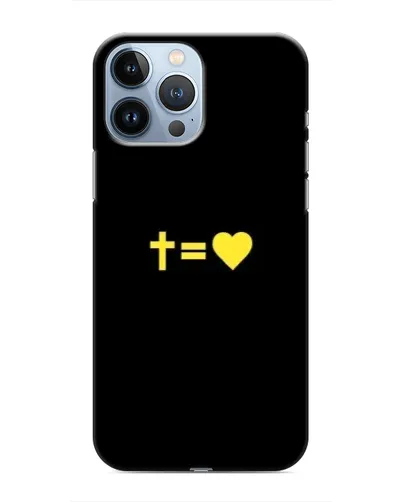 Чехол для iPhone 13 Pro с картинкой «Сердце и Крест» Чехол для iPhone 13 Pro с картинкой «Сердце и Крест»