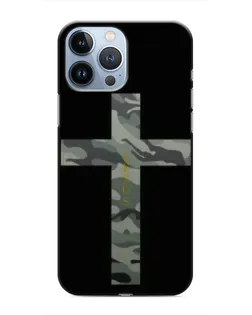 Чехол для iPhone 13 Pro с картинкой «Милитари Крест»