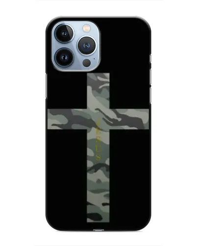 Чехол для iPhone 13 Pro с картинкой «Милитари Крест» Чехол для iPhone 13 Pro с картинкой «Милитари Крест»