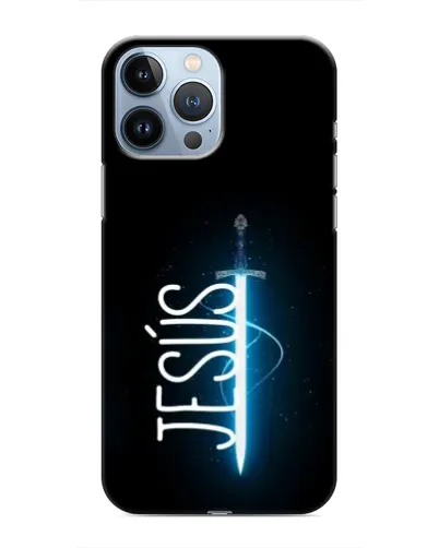 Чехол для iPhone 13 Pro с картинкой «Меч Духа Jesus» Чехол для iPhone 13 Pro с картинкой «Меч Духа Jesus»
