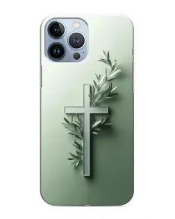 Чохол для iPhone 13 Pro з картинкою «Оливкова гілка» Чохол для iPhone 13 Pro з картинкою «Оливкова гілка»
