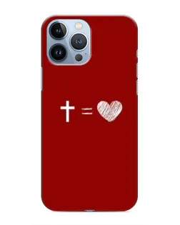 Чохол для iPhone 13 Pro з картинкою «Рівняння любові» Чохол для iPhone 13 Pro з картинкою «Рівняння любові»