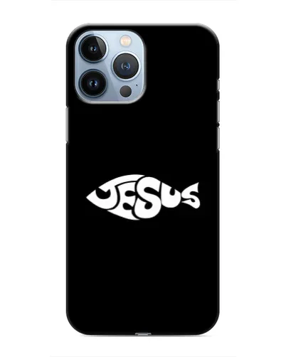 Чохол для iPhone 13 Pro з картинкою «Риба Jesus» Чохол для iPhone 13 Pro з картинкою «Риба Jesus»