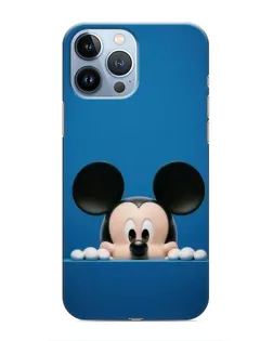 Чехол для iPhone 13 Pro с картинкой «Микки выглядывает» Чехол для iPhone 13 Pro с картинкой «Микки выглядывает»