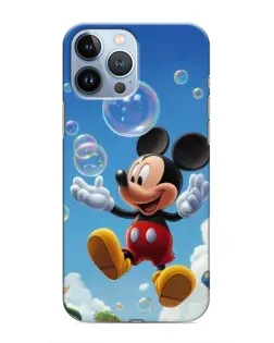 Чехол для iPhone 13 Pro с картинкой «Mickey и мыльные пузыри» Чехол для iPhone 13 Pro с картинкой «Mickey и мыльные пузыри»