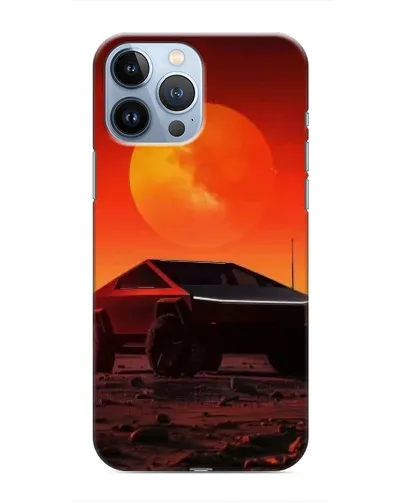 Чехол для iPhone 13 Pro с картинкой «Cybertruck на Марсе» Чехол для iPhone 13 Pro с картинкой «Cybertruck на Марсе»