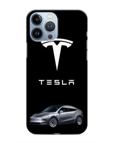 Чехол для iPhone 13 Pro с картинкой «Tesla Model Y» Чехол для iPhone 13 Pro с картинкой «Tesla Model Y»
