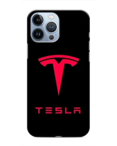 Чехол для iPhone 13 Pro с картинкой «Tesla Red Logo» Чехол для iPhone 13 Pro с картинкой «Tesla Red Logo»