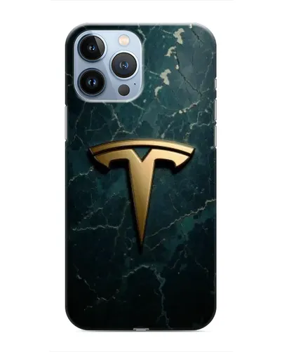 Чехол для iPhone 13 Pro с картинкой «Мраморная Tesla Gold» Чехол для iPhone 13 Pro с картинкой «Мраморная Tesla Gold»