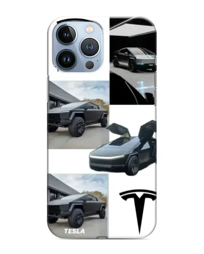 Чехол для iPhone 13 Pro с картинкой «Коллаж Cybertruck Tesla» Чехол для iPhone 13 Pro с картинкой «Коллаж Cybertruck Tesla»