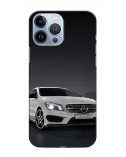 Чехол для iPhone 13 Pro с картинкой «Mercedes AMG GT Silver»