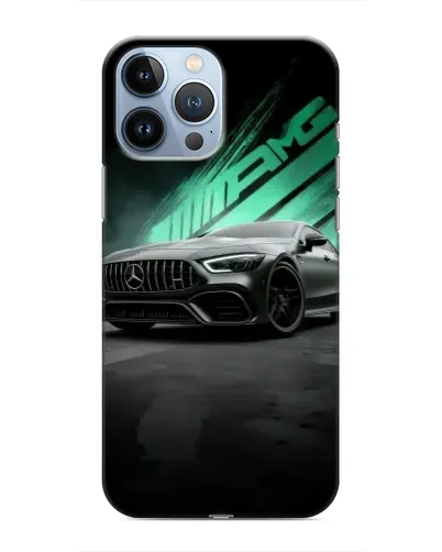 Чехол для iPhone 13 Pro с картинкой «Темный Mercedes AMG» Чехол для iPhone 13 Pro с картинкой «Темный Mercedes AMG»