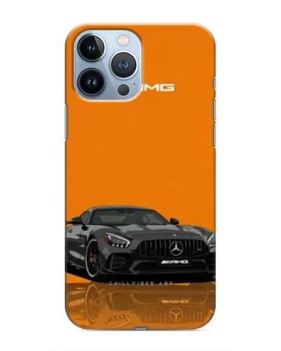 Чехол для iPhone 13 Pro с картинкой «Оранжевый Mercedes AMG» Чехол для iPhone 13 Pro с картинкой «Оранжевый Mercedes AMG»