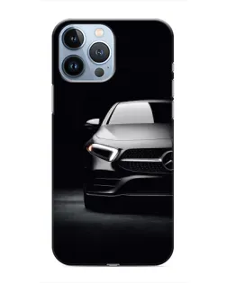 Чехол для iPhone 13 Pro с картинкой «Свет фар Mercedes»