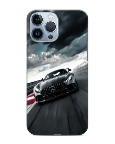 Чехол для iPhone 13 Pro с картинкой «Гоночный Mercedes AMG» Чехол для iPhone 13 Pro с картинкой «Гоночный Mercedes AMG»