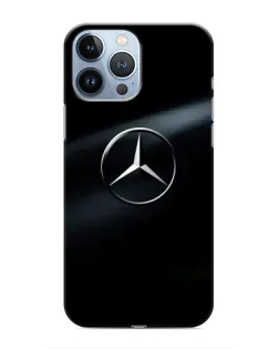 Чехол для iPhone 13 Pro с картинкой «Mercedes на металле»