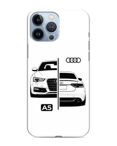 Чехол для iPhone 13 Pro с картинкой «Audi — контрастный дизайн» Чехол для iPhone 13 Pro с картинкой «Audi — контрастный дизайн»