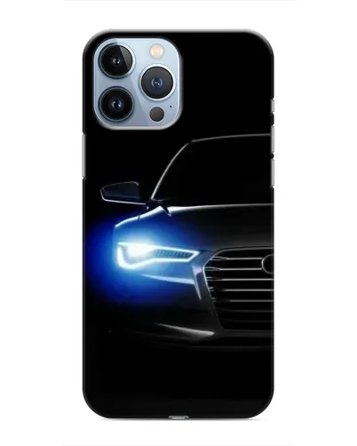 Чехол для iPhone 13 Pro с картинкой «Неоновый взгляд Audi» Чехол для iPhone 13 Pro с картинкой «Неоновый взгляд Audi»