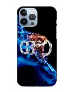 Чехол для iPhone 13 Pro с картинкой «Энергия лого Audi»