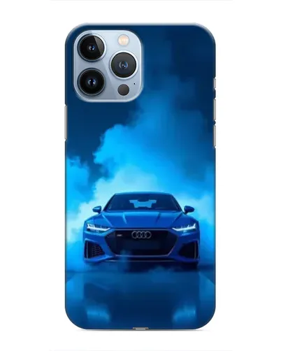 Чехол для iPhone 13 Pro с картинкой «Audi — голубая энергия» Чехол для iPhone 13 Pro с картинкой «Audi — голубая энергия»