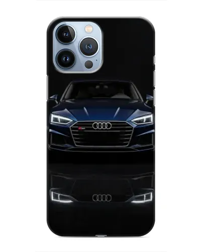 Чехол для iPhone 13 Pro с картинкой «Audi — ночное отражение» Чехол для iPhone 13 Pro с картинкой «Audi — ночное отражение»