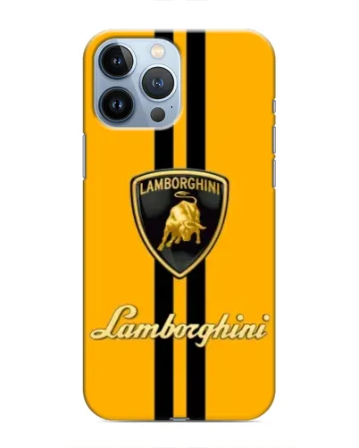 Чехол для iPhone 13 Pro с картинкой «Lamborghini Stripe желтый» Чехол для iPhone 13 Pro с картинкой «Lamborghini Stripe желтый»