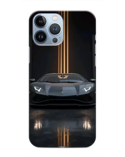Чехол для iPhone 13 Pro с картинкой «Lamborghini золотые линии» Чехол для iPhone 13 Pro с картинкой «Lamborghini золотые линии»
