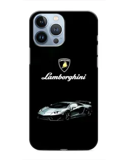 Чехол для iPhone 13 Pro с картинкой «Логотип Lamborghini классика»