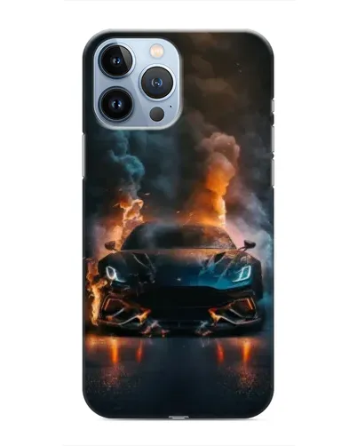 Чехол для iPhone 13 Pro с картинкой «Lamborghini дымная эстетика» Чехол для iPhone 13 Pro с картинкой «Lamborghini дымная эстетика»