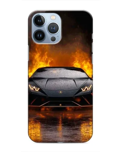 Чехол для iPhone 13 Pro с картинкой «Lamborghini в огне» Чехол для iPhone 13 Pro с картинкой «Lamborghini в огне»