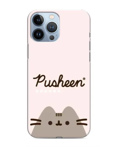Чехол для iPhone 13 Pro с картинкой «Pusheen логотип» Чехол для iPhone 13 Pro с картинкой «Pusheen логотип»