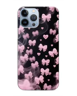 Чехол для iPhone 13 Pro с картинкой «Неоновое кружево»
