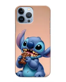 Чехол для iPhone 13 Pro с картинкой «Стич ест шоколад» Чехол для iPhone 13 Pro с картинкой «Стич ест шоколад»