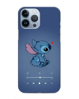 Чехол для iPhone 13 Pro с картинкой «Музыкальный Stitch» Чехол для iPhone 13 Pro с картинкой «Музыкальный Stitch»