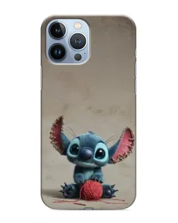 Чехол для iPhone 13 Pro с картинкой «Стич на коричневом фоне» Чехол для iPhone 13 Pro с картинкой «Стич на коричневом фоне»