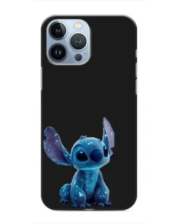 Чохол для iPhone 13 Pro з картинкою «Стіч на чорному»