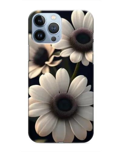 Чехол для iPhone 13 Pro с картинкой «Белые маргаритки макро» Чехол для iPhone 13 Pro с картинкой «Белые маргаритки макро»