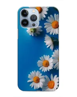 Чехол для iPhone 13 Pro с картинкой «Белоснежные маргаритки»